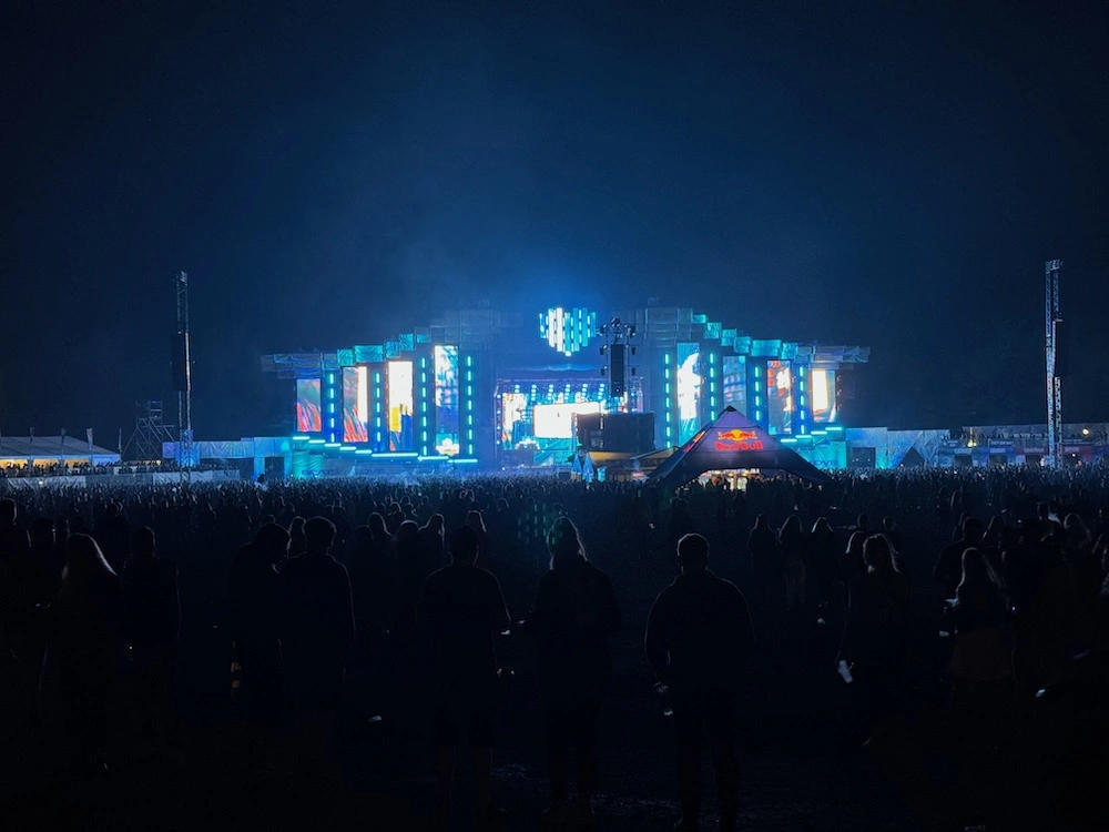 Podium na festivalu